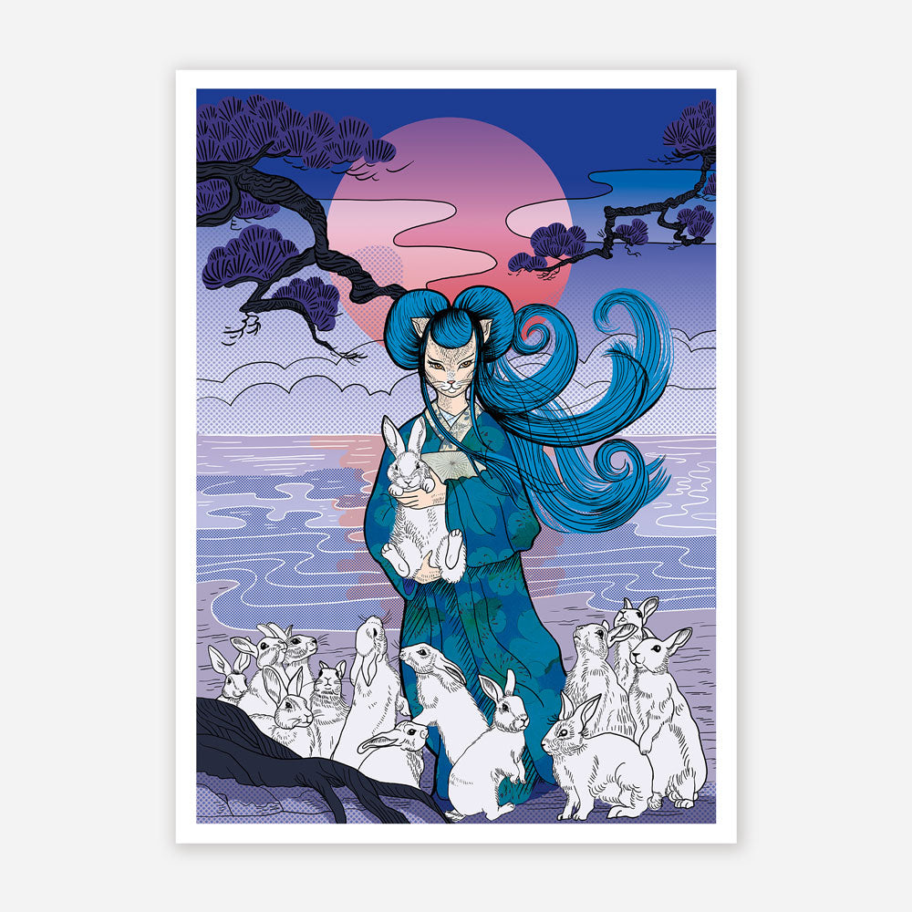 Fine Art Print, Bunnyisland